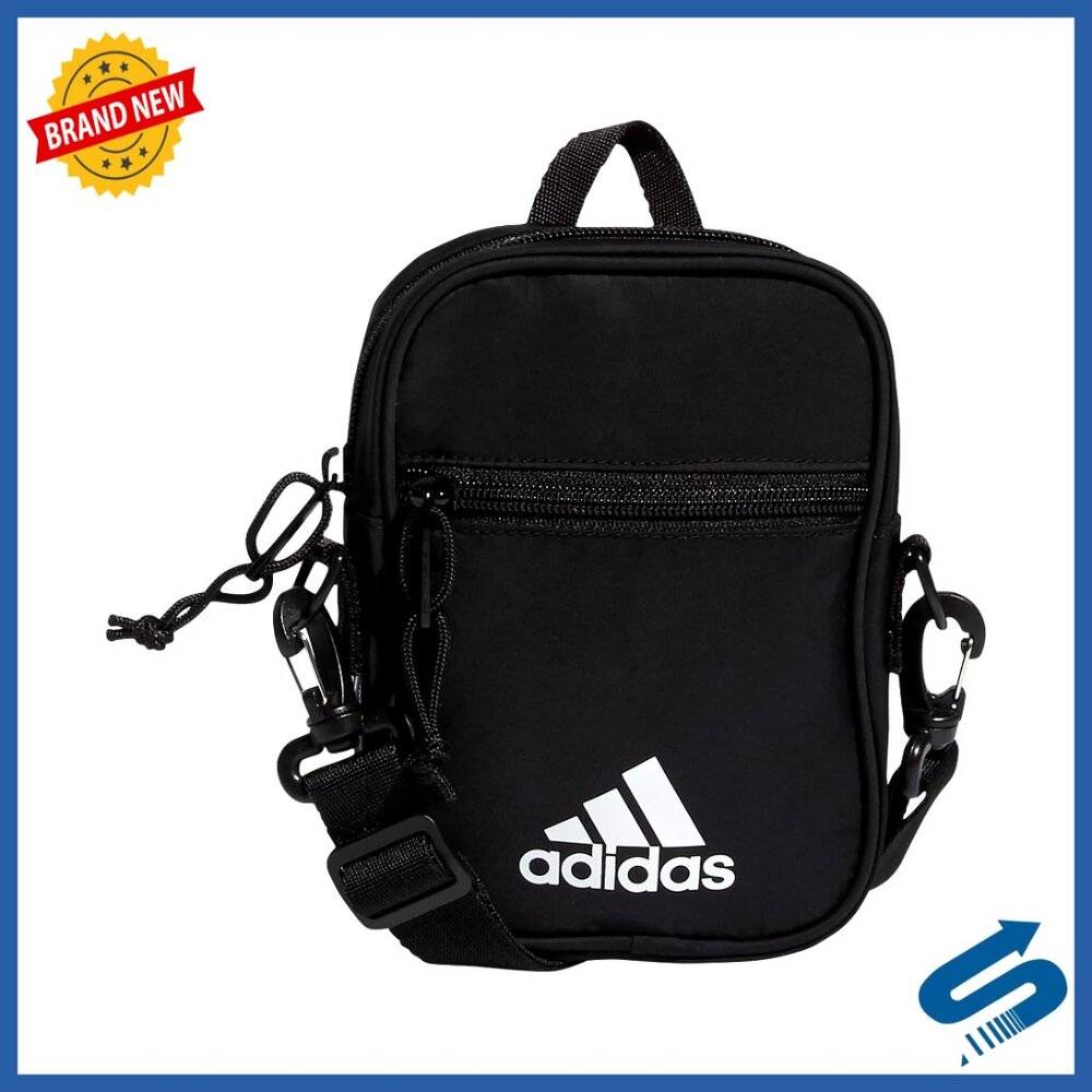 Unisex Crossbody Bag Adjustable Strap Zippered Pocket Minimal Chic Festival Wear
